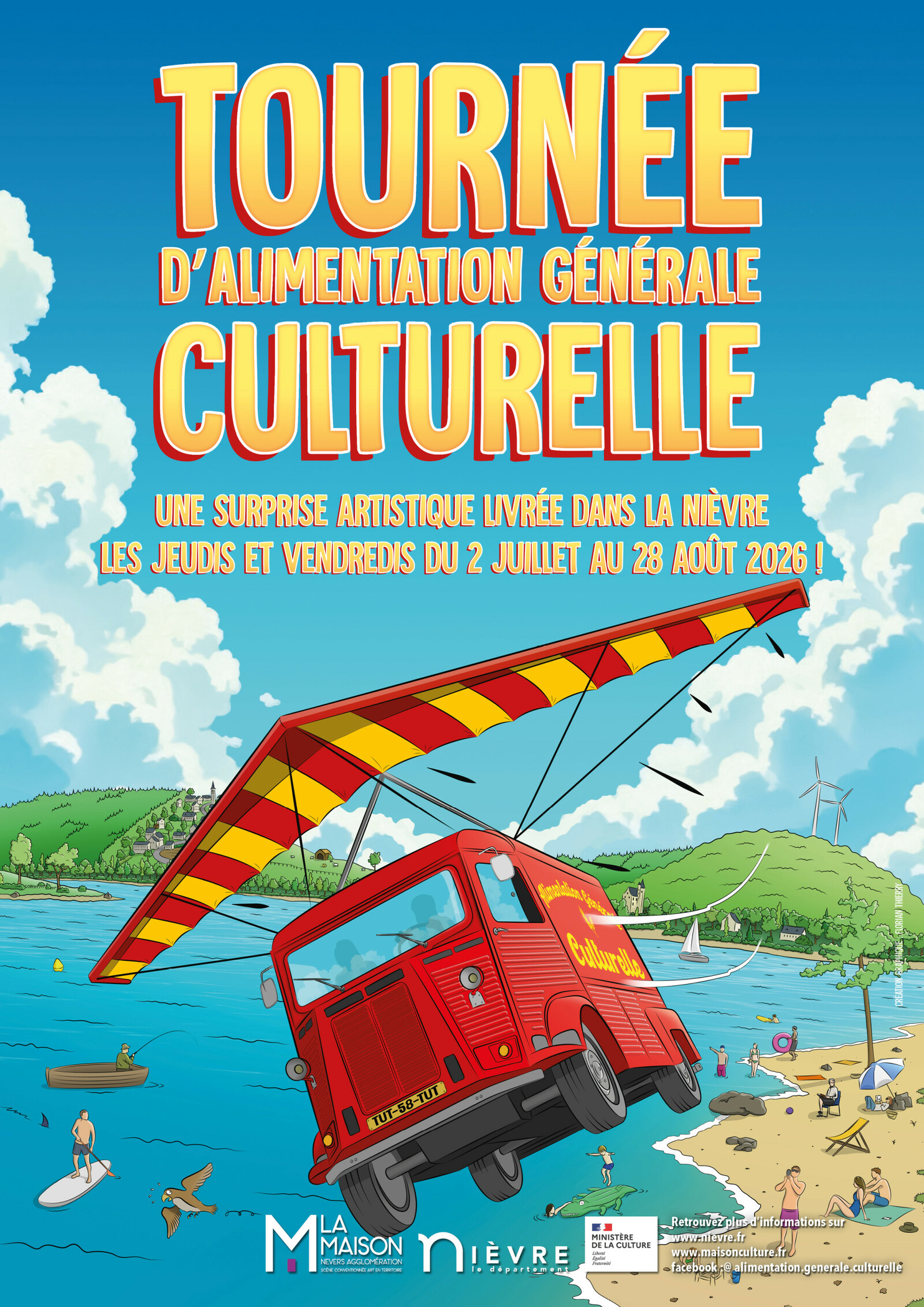 Tourn&eacute;e d'alimentation g&eacute;nrale culturelle